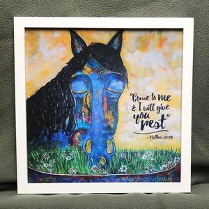 Horse Inspirational Print Wall Art/Decor